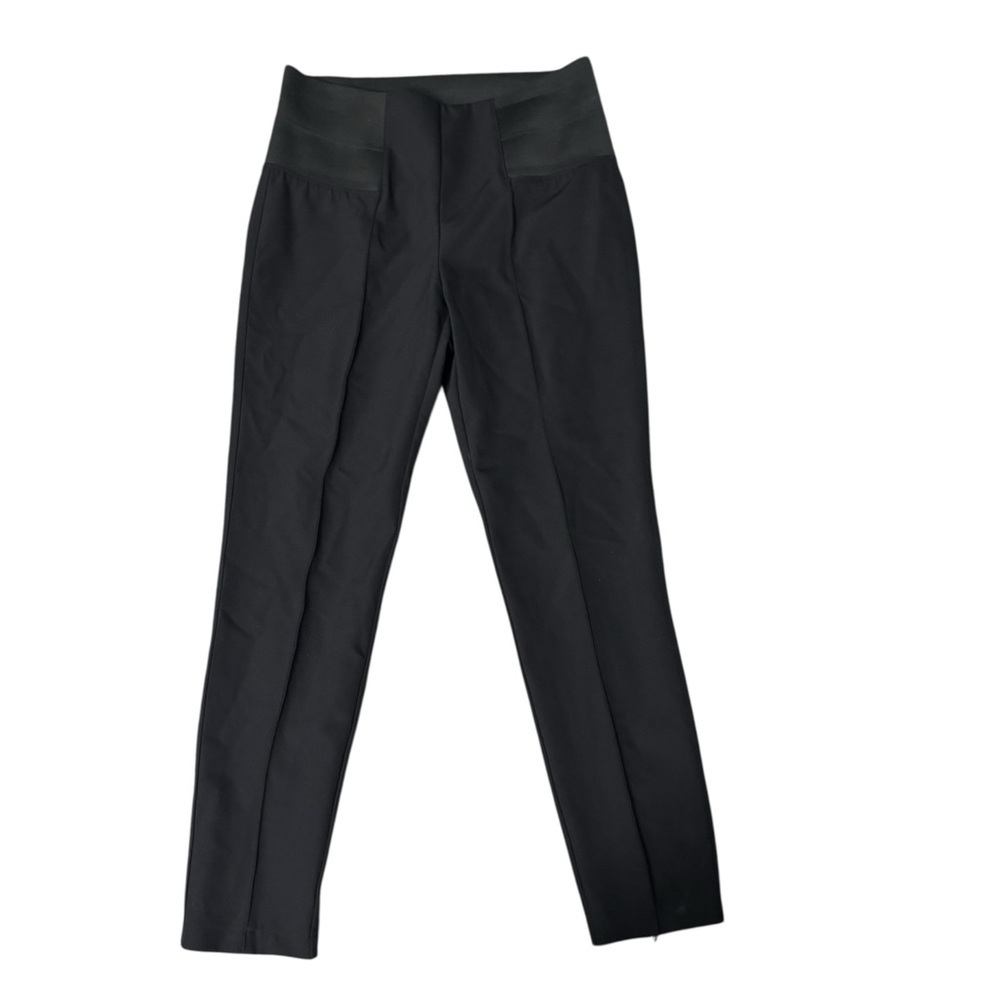 Lafayette 148 New York Pull On Black Pants Size Medium